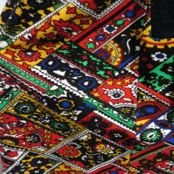 Vintage 60s 70s Maxi Dress - Hostess Gown - Picture 4 of 4